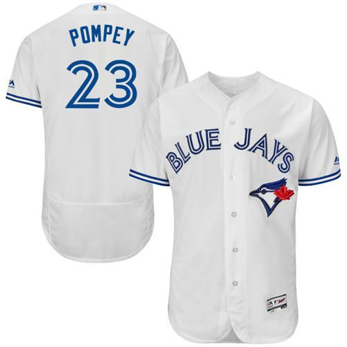 Toronto Blue Jays #23 Dalton Pompey White 2016 Flexbase Collection Baseball Jersey DingZhi,We sell and wholesale Toronto Blue Jays #23 Dalton Pompey White 2016 Flexbase Collection Baseball Jersey DingZhi on line form chian!